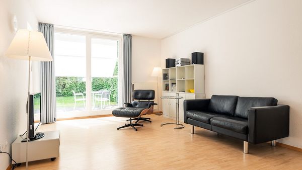 Living area in an individual apartment